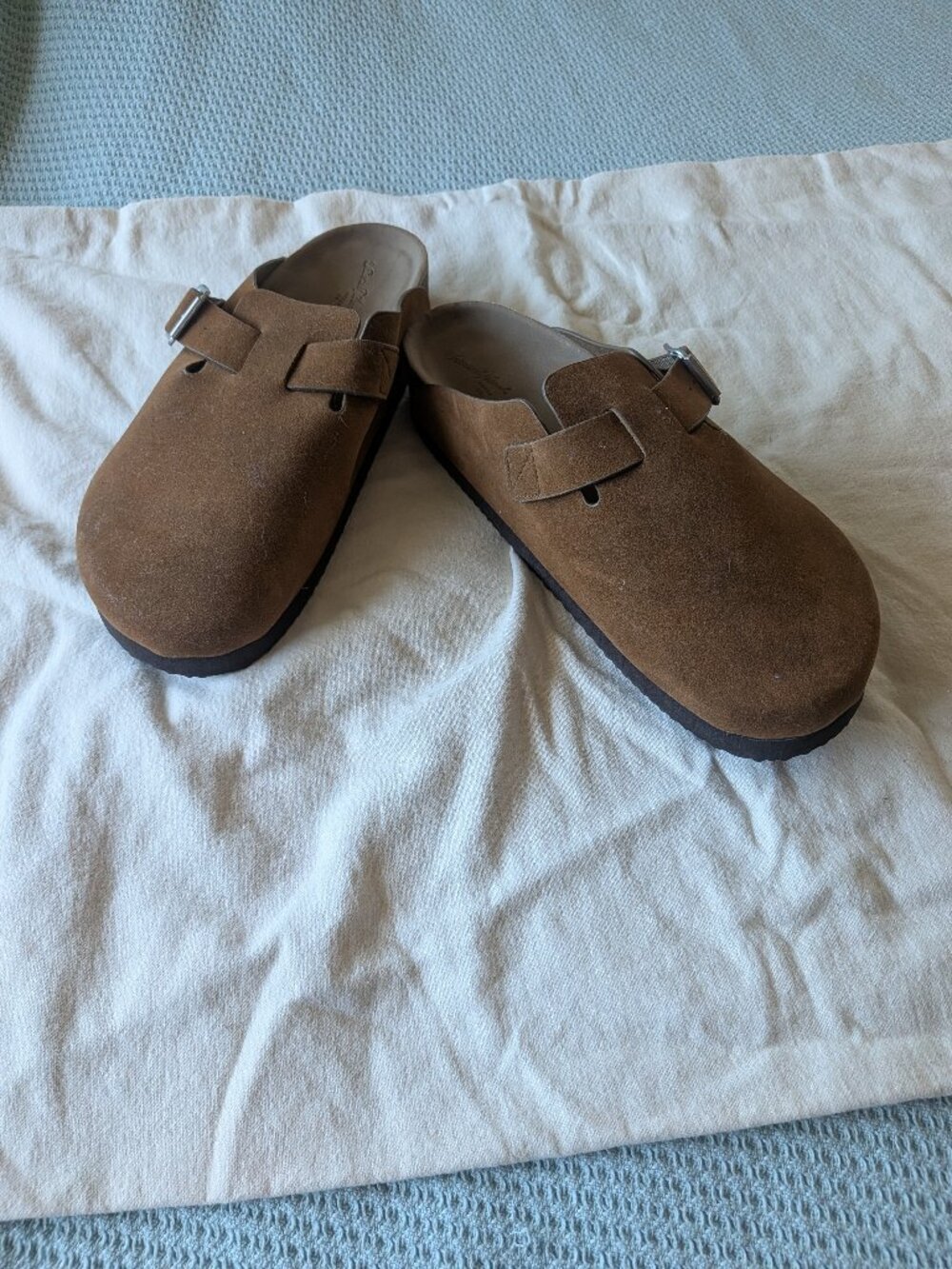 Universal Thread Betsy Flat Clogs - Medium Chestnut Brown - Size  7.5 NWT